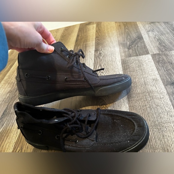 Polo by Ralph Lauren Black Chukka Boots size 10 casual business basic - Picture 9 of 15